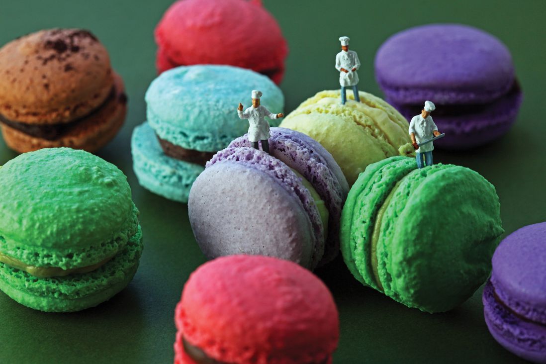 Macaron Team—Right on cue, Philippe stepped up to take all of the credit.